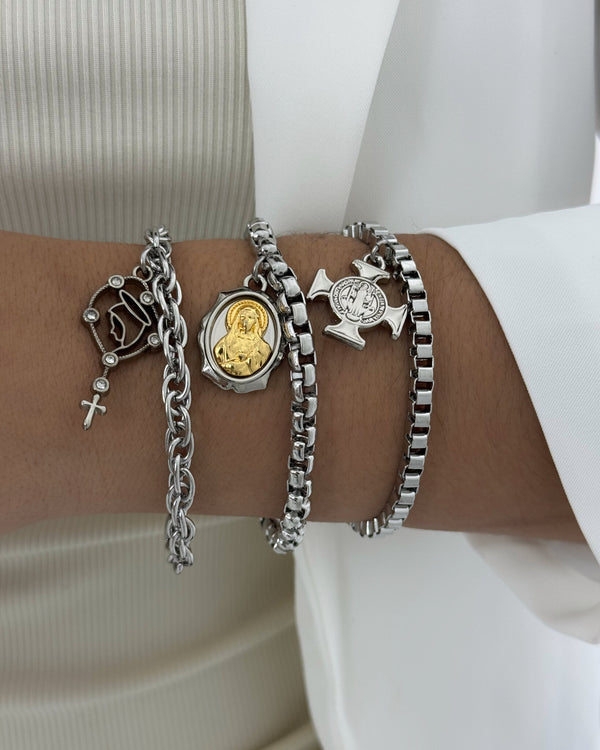 Kit com 3 pulseiras